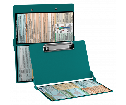 WhiteCoat Clipboard® - Teal Wildland Firefighter Edition
